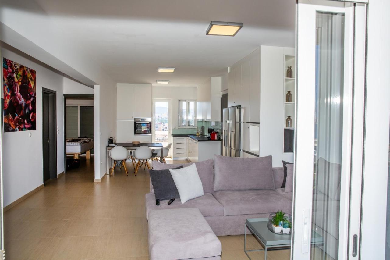 Komfort City Apartment "Elias" Mit Meerblick In Lavrio Exterior photo